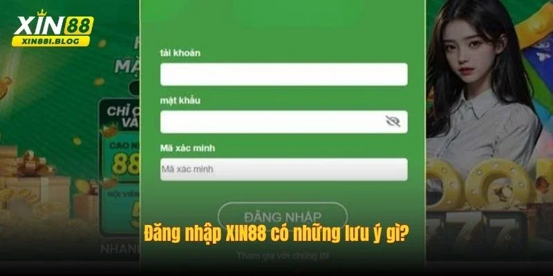 đăng nhập XIN88